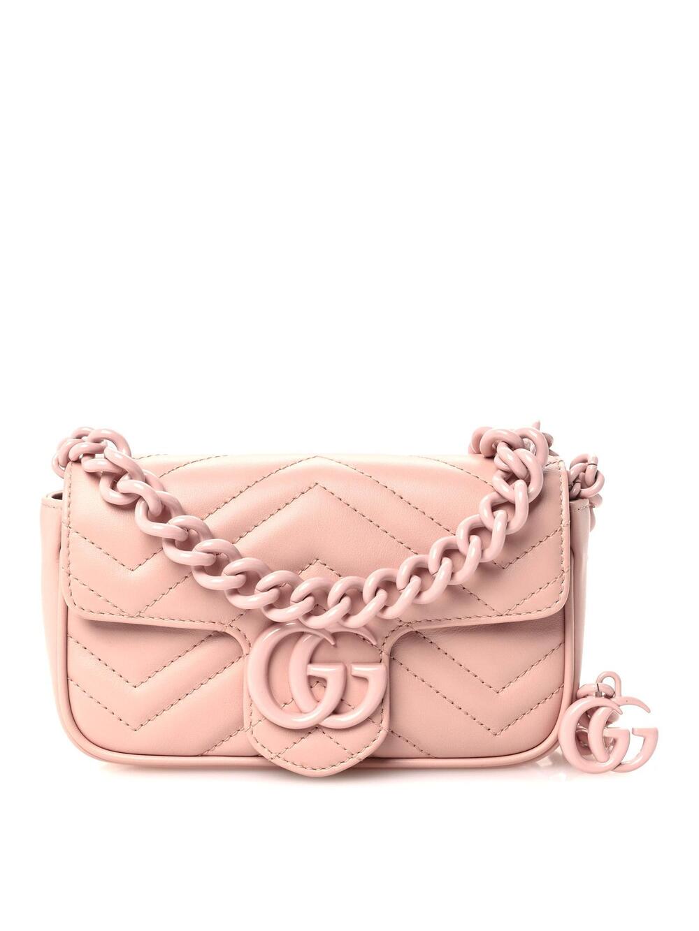 Gucci Calfskin Matelasse Monochrome Gg #365970G99B